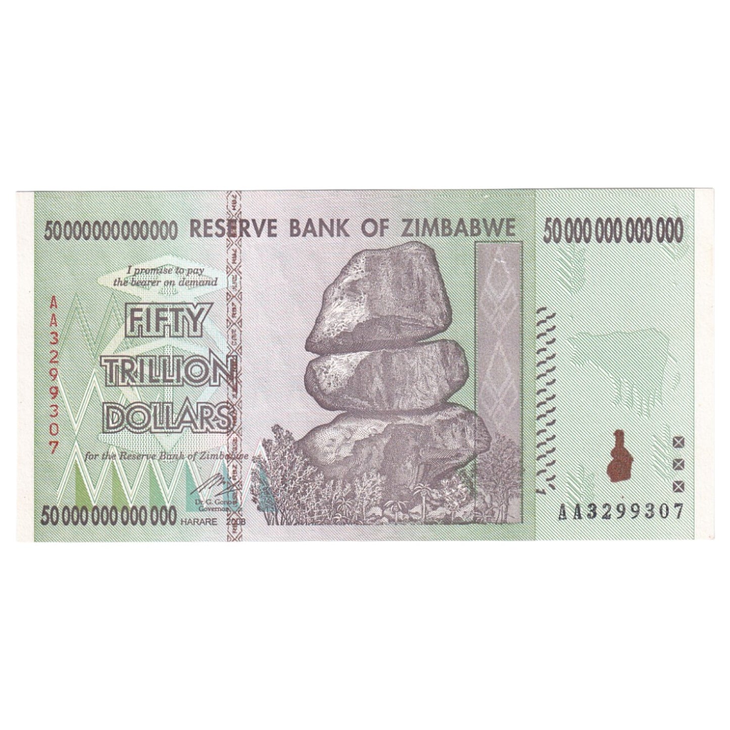 2008 Zimbabwe - Hyperinflation Bundle - Uncirculated