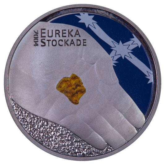 2004 $5 Coin - Perth Mint - 150th Anniversary of the Eureka Stockade