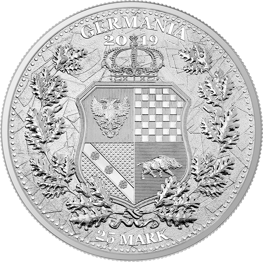 2019 Germania Mint - Allegories: Britannia & Germania 5 oz Silver BU