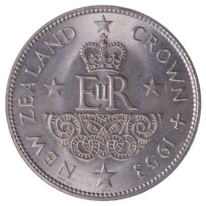 1953 New Zealand Crown - Coronation - Uncirculated