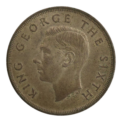 1949 New Zealand Crown - Royal Visit - Uncirculated (Verdigris)