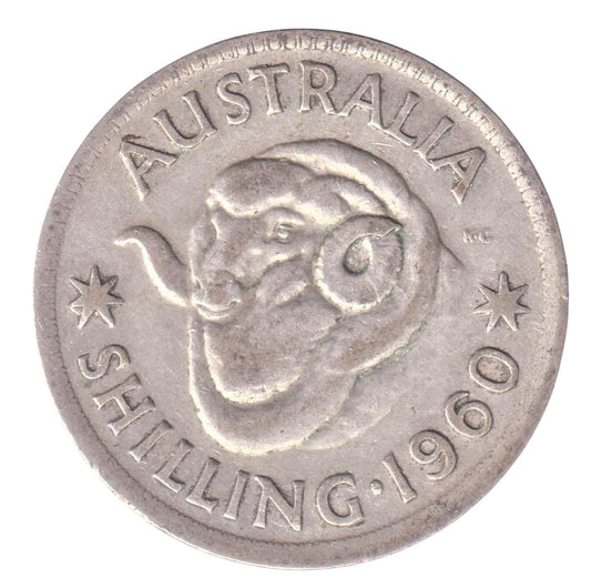 1960 Australian Shilling - Very Good