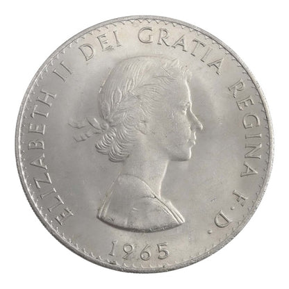 1965 United Kindgom - Death of Sir Winston Churchill Commemorative Crown - Uncirculated