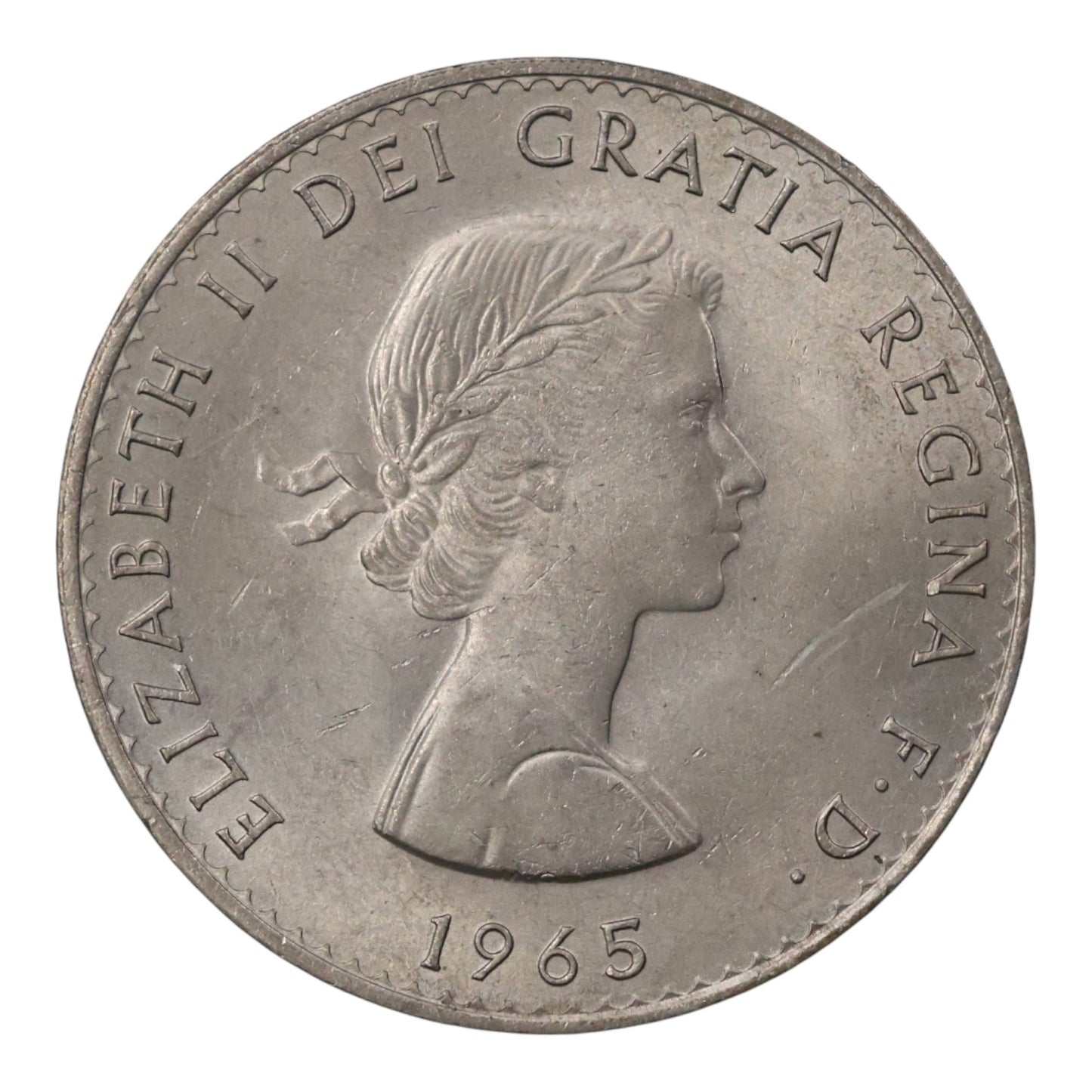 1965 United Kindgom - Death of Sir Winston Churchill Commemorative Crown - Uncirculated