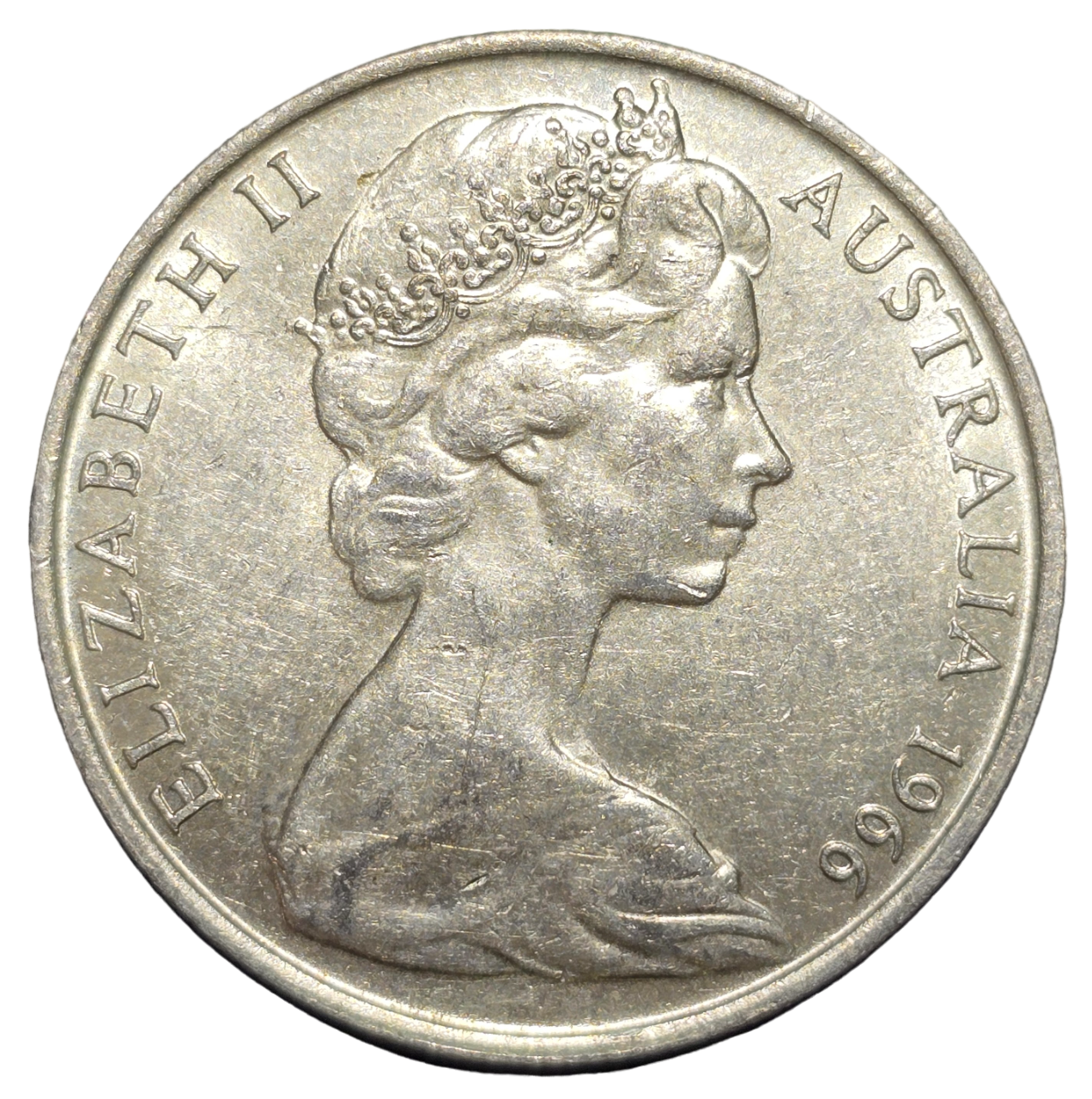 1966 Australian 50c Coin