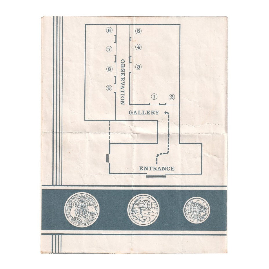 1966 Mint Set - 'Australian Decimal Currency First Issue 1966' - Reserve Bank Wallet (Black)