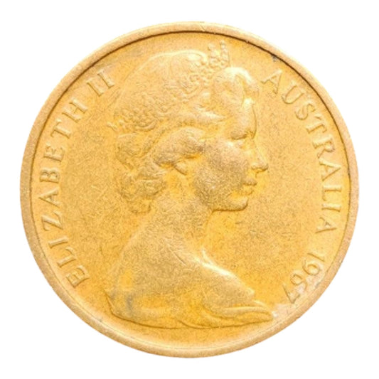 1967 Australian 1 Cent Coin