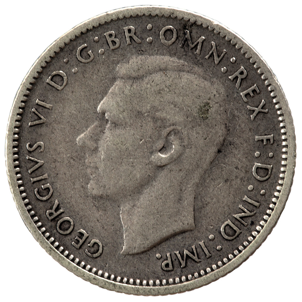 1938 Australian Sixpence