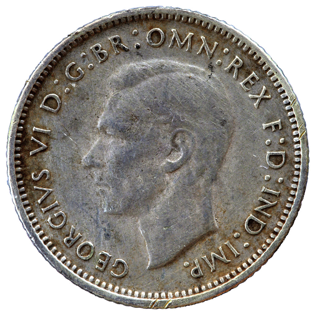 1942 M Australian Sixpence