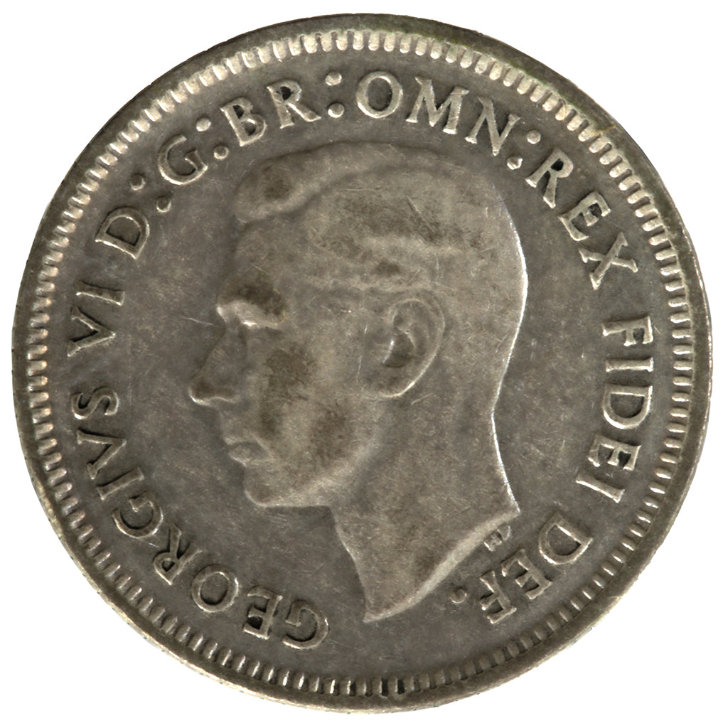 1950 Australian Sixpence