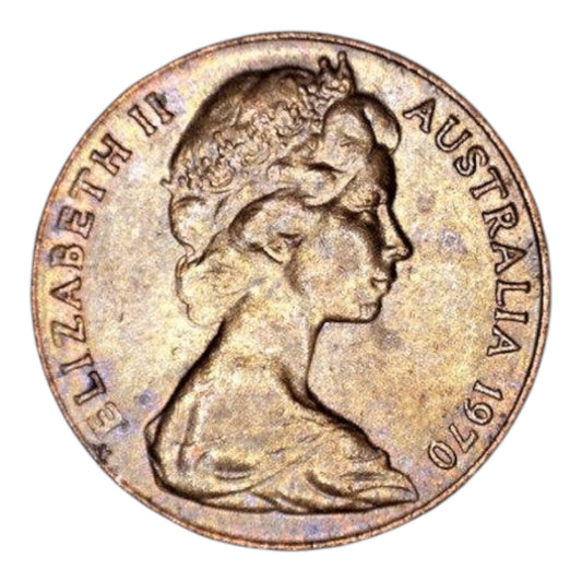 1970 Australian 1 Cent Coin