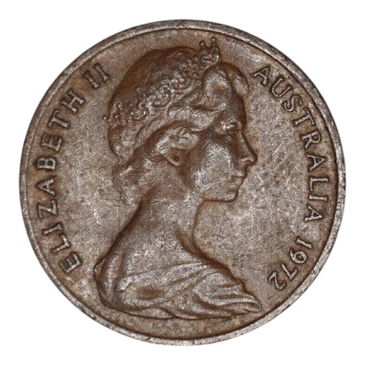 1972 Australian 1 Cent Coin