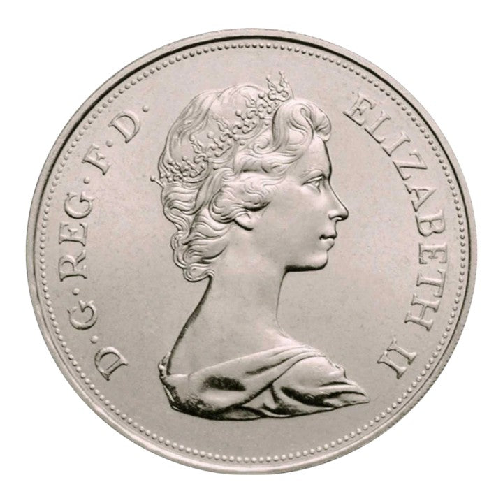 1972 United Kingdom Crown - Silver Wedding Anniversary - Uncirculated