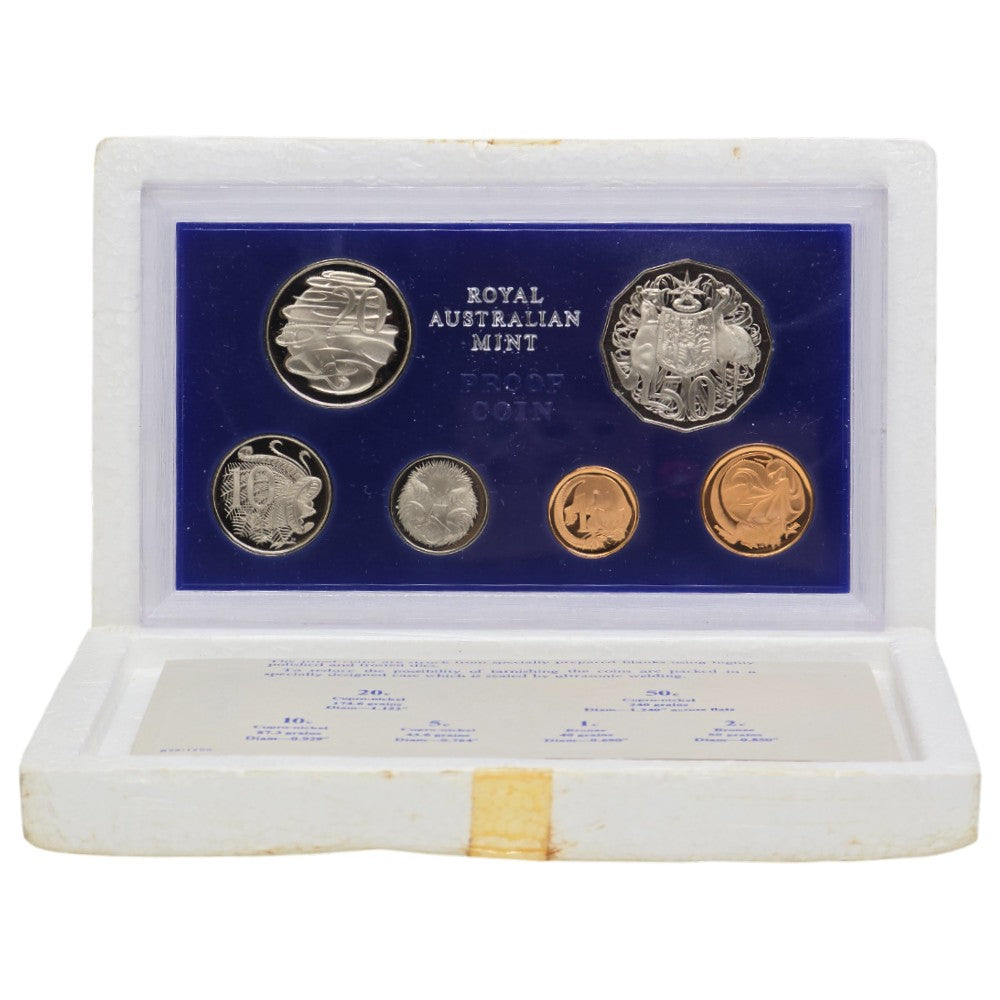 1974 Royal Australian Mint 6 Coin Proof Set