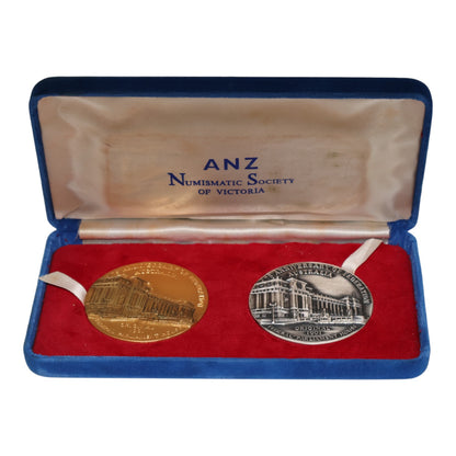 1976 ANZ Numismatic Society - 75th Anniversary of Australian Federation Medal Trio