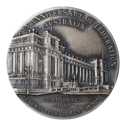 1976 ANZ Numismatic Society - 75th Anniversary of Australian Federation Medal Trio