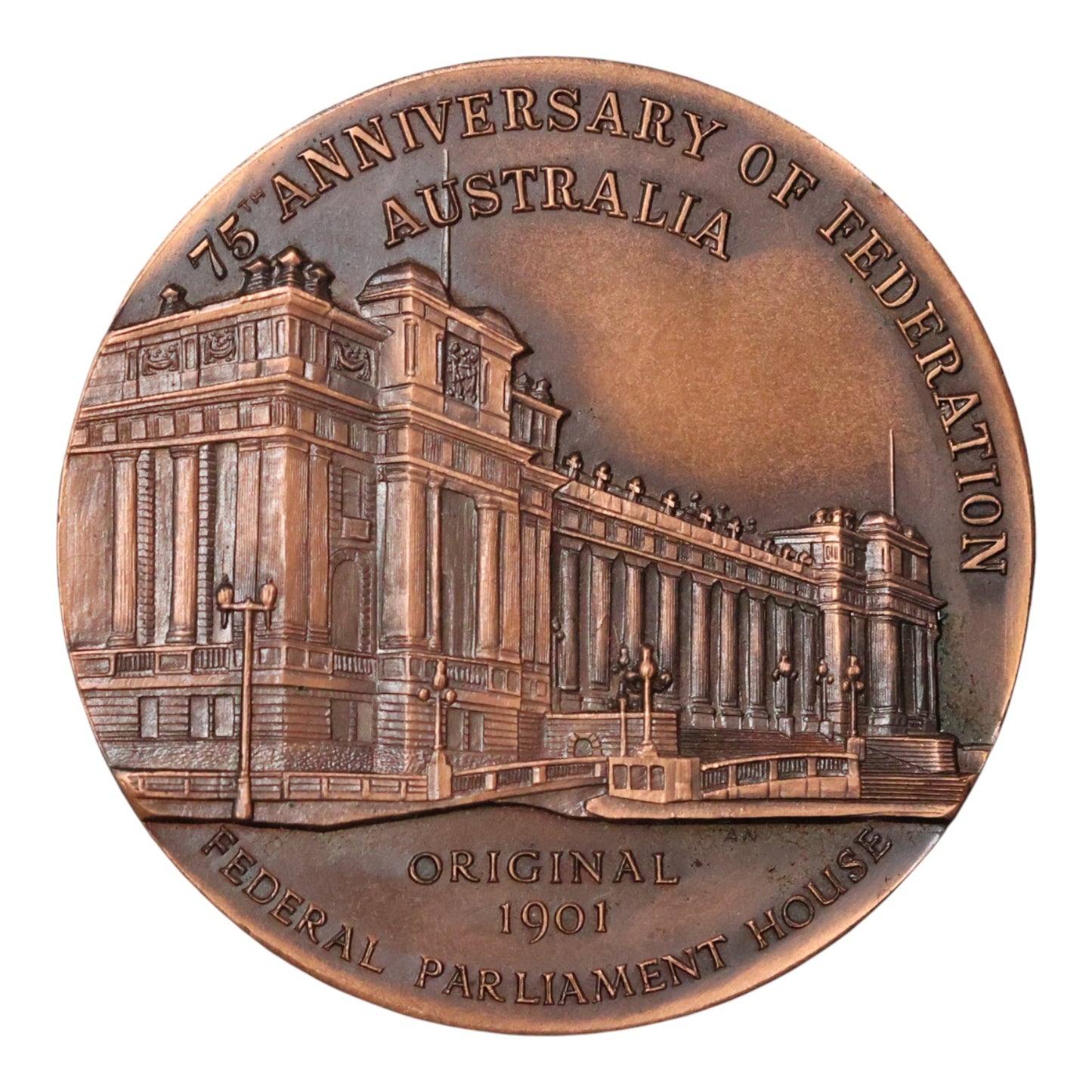 1976 ANZ Numismatic Society - 75th Anniversary of Australian Federation Medal Trio