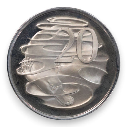 1977 20c Coin - Proof (Toned)