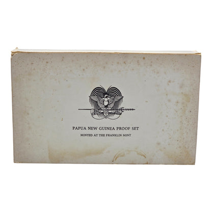 1977 Papua New Guinea - Silver Proof Set - Franklin Mint