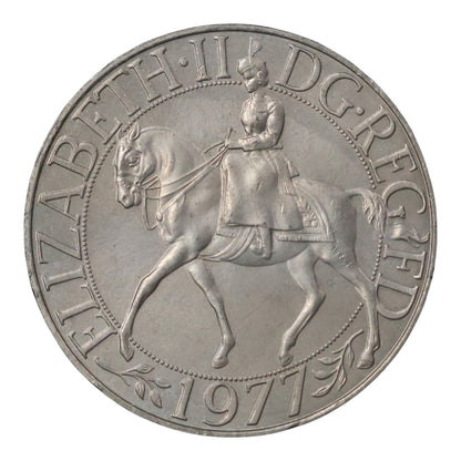 1977 Queen Elizabeth II Silver Jubilee Crown - Uncirculated