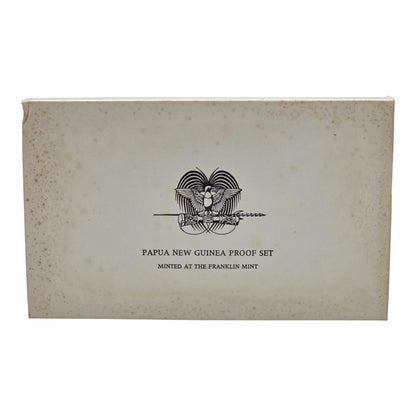 1978 Papua New Guinea - Silver Proof Set - Franklin Mint
