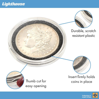 INTERCEPT ULTRA Coin Capsules - 38mm, pack of 10