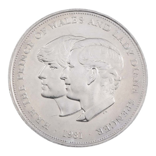 1981 United Kingdom Crown - Charles & Diana Wedding