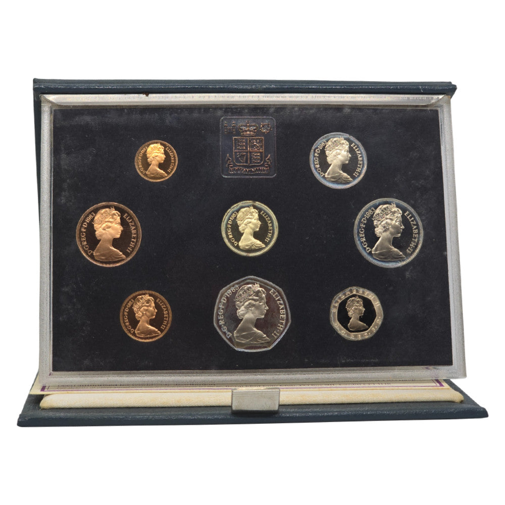 1983 United Kingdom Proof Annual Coin Set - First Year of the new £1 Coin