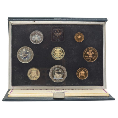 1983 United Kingdom Proof Annual Coin Set - First Year of the new £1 Coin