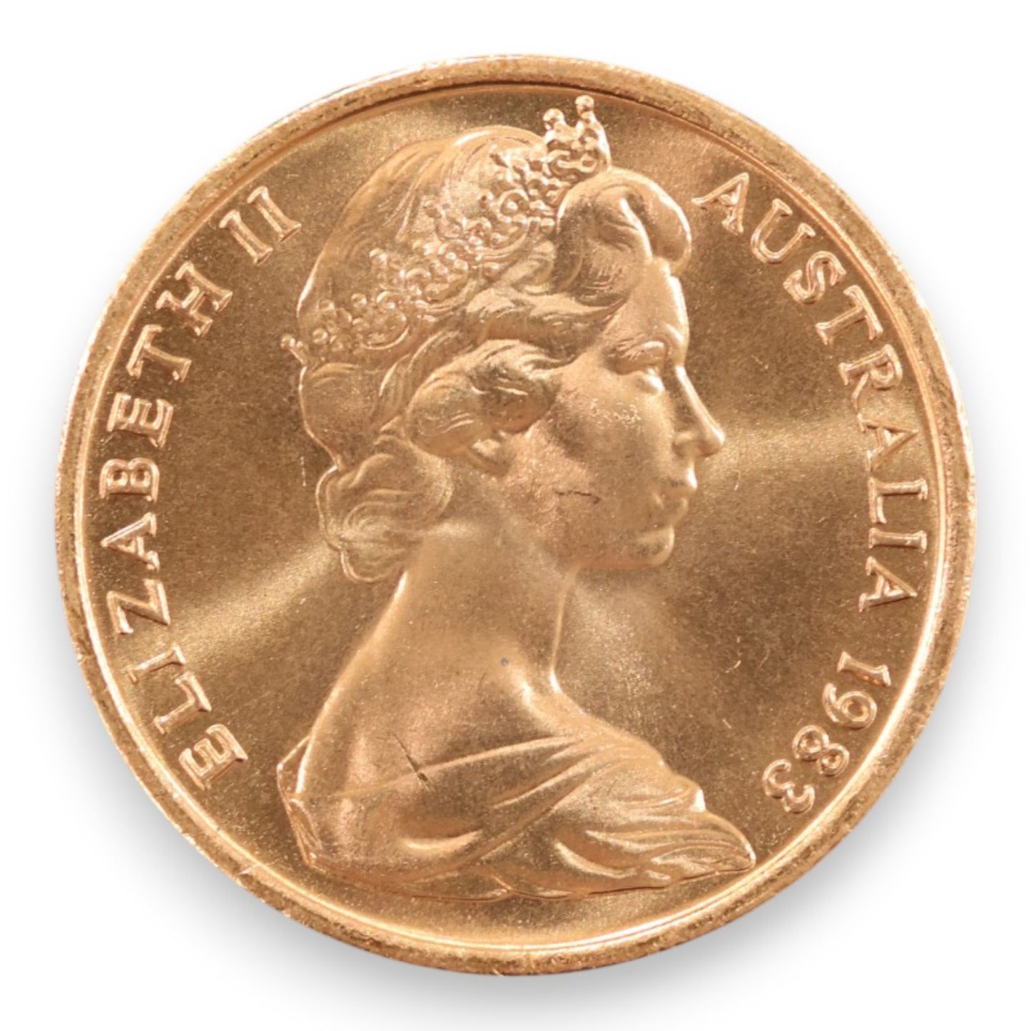 1983 Australian 1 Cent Coin - Uncirculated