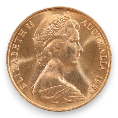 1983 Australian 2 Cent Coin - Uncirculated