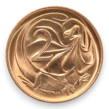 1983 Australian 2 Cent Coin - Uncirculated