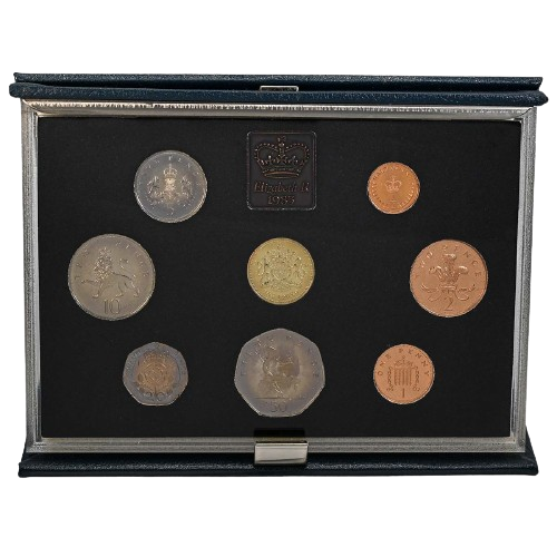 1983 UK Proof Annual Coin Set - First Year of the new £1 Coin