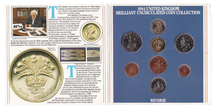 1984 UK Brilliant Uncirculated Coin Collection