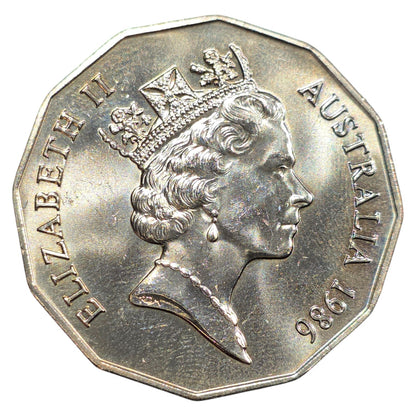 1986 50c Coin - Uncirculated