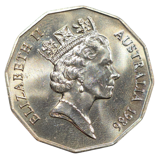 1986 50c Coin - Uncirculated