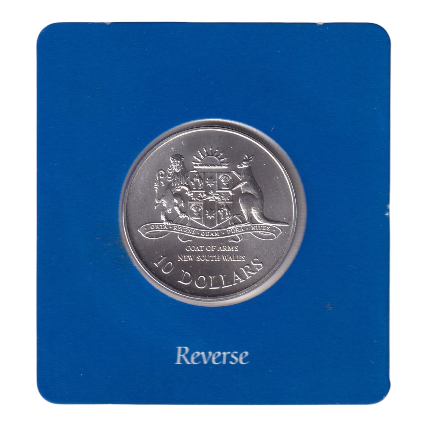 1987 $10 Silver Uncirculated Coin - State Series - New South Wales