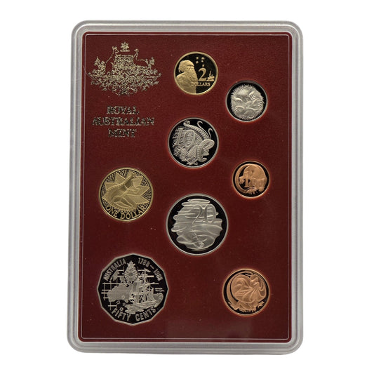 1988 Royal Australian Mint Proof Coin Set - Australia's Bicentenary