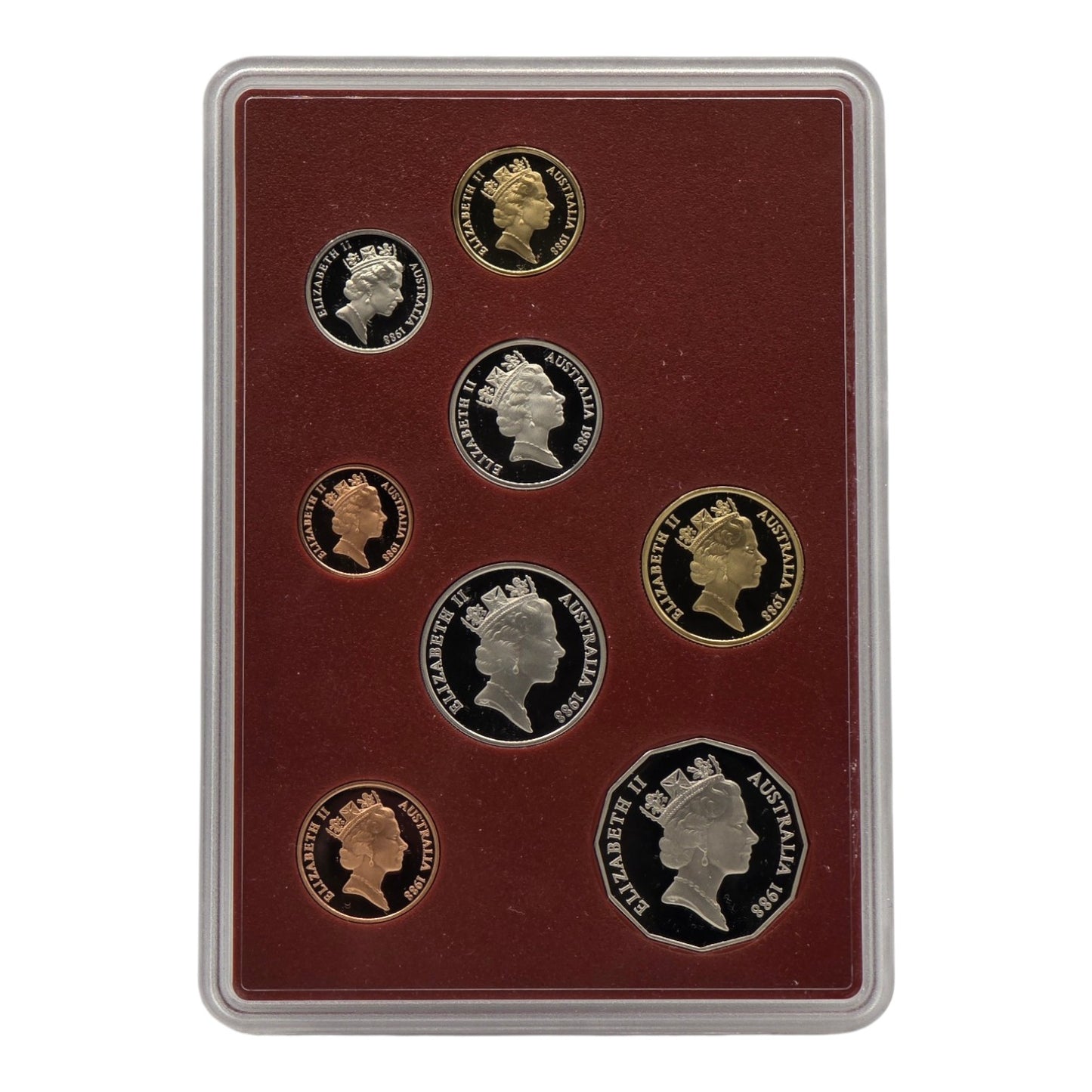 1988 Royal Australian Mint Proof Coin Set - Australia's Bicentenary