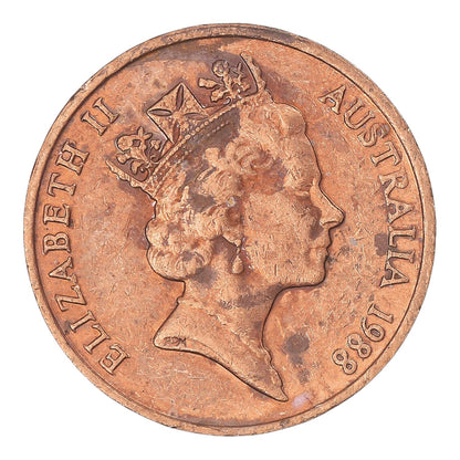1988 Australian 2 Cent Coin