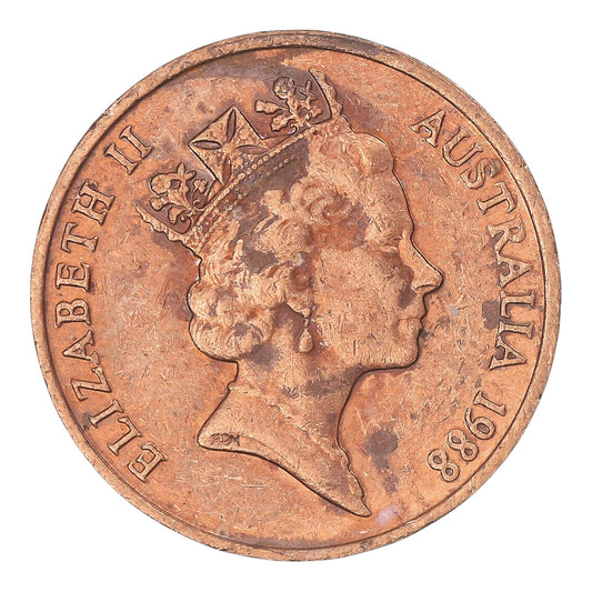 1988 Australian 2 Cent Coin