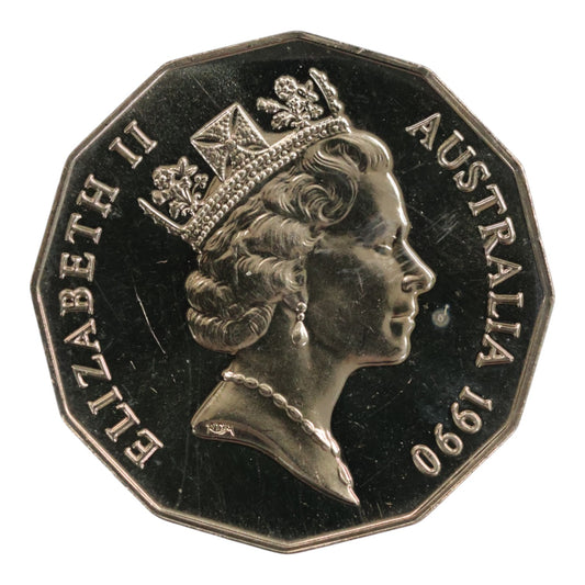 1990 50c Coin - Uncirculated