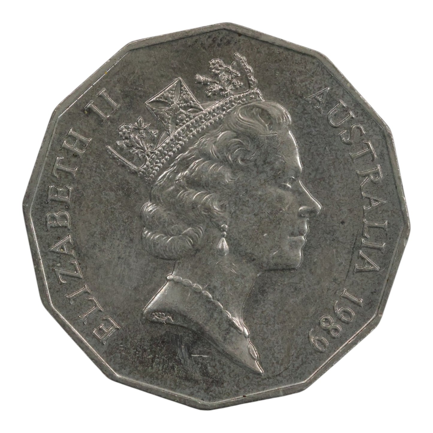 1989 50c Coin - Uncirculated (Toned)