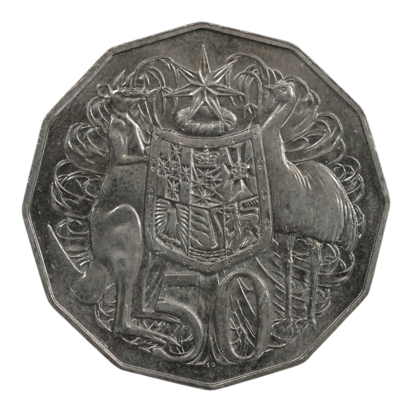 1989 50c Coin - Uncirculated (Toned)