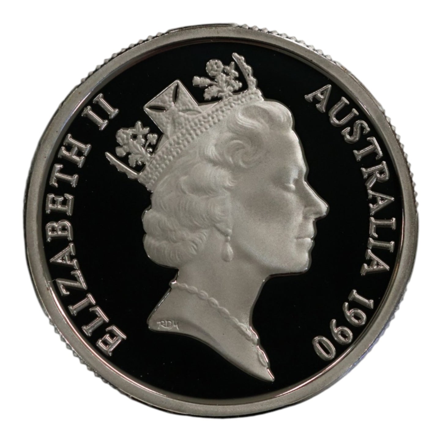 1990 $1 "International Year of Peace" Silver Proof