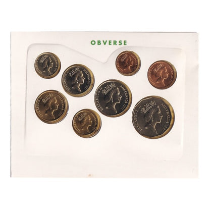 1991 Royal Australian Mint Uncirculated Coin Set - 25th Anniversary of Decimal Currency