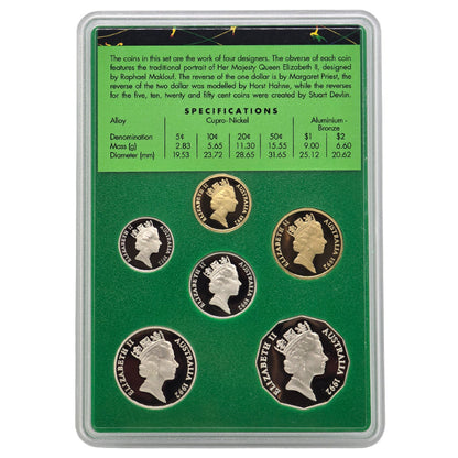 1992 Australian 6 Coin Proof Set - Barcelona Olympic Games