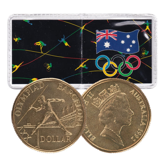 1992 $1 Coin - Barcelona Olympics