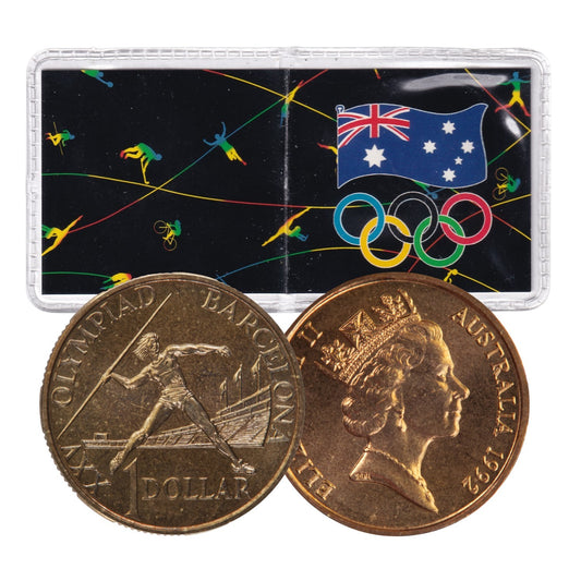 1992 $1 Coin - Barcelona Olympics