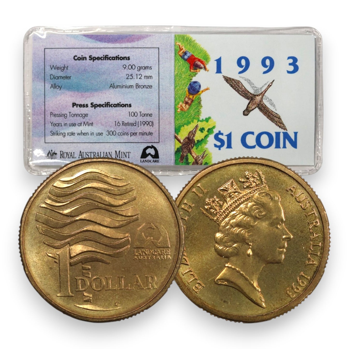 1993 $1 Coin - Landcare Australia